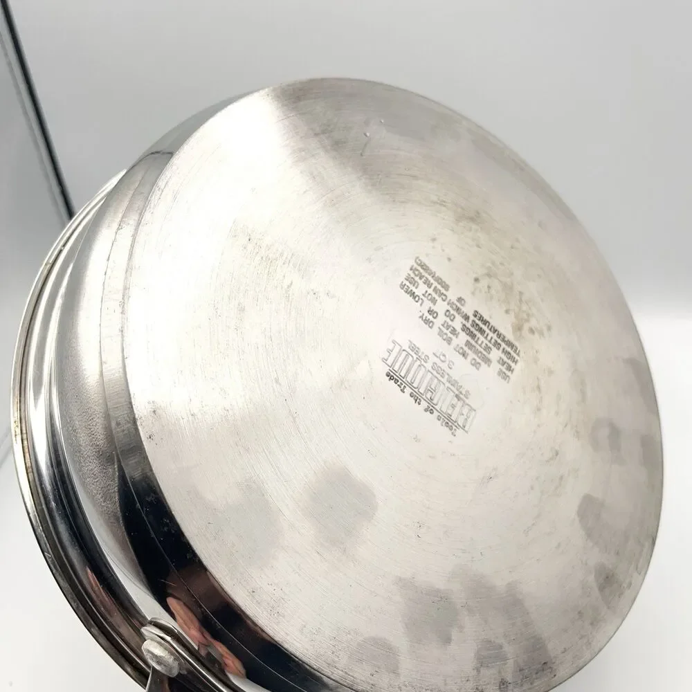Belgique Tools of the Trade Stainless Steel Frying Pan No Lid